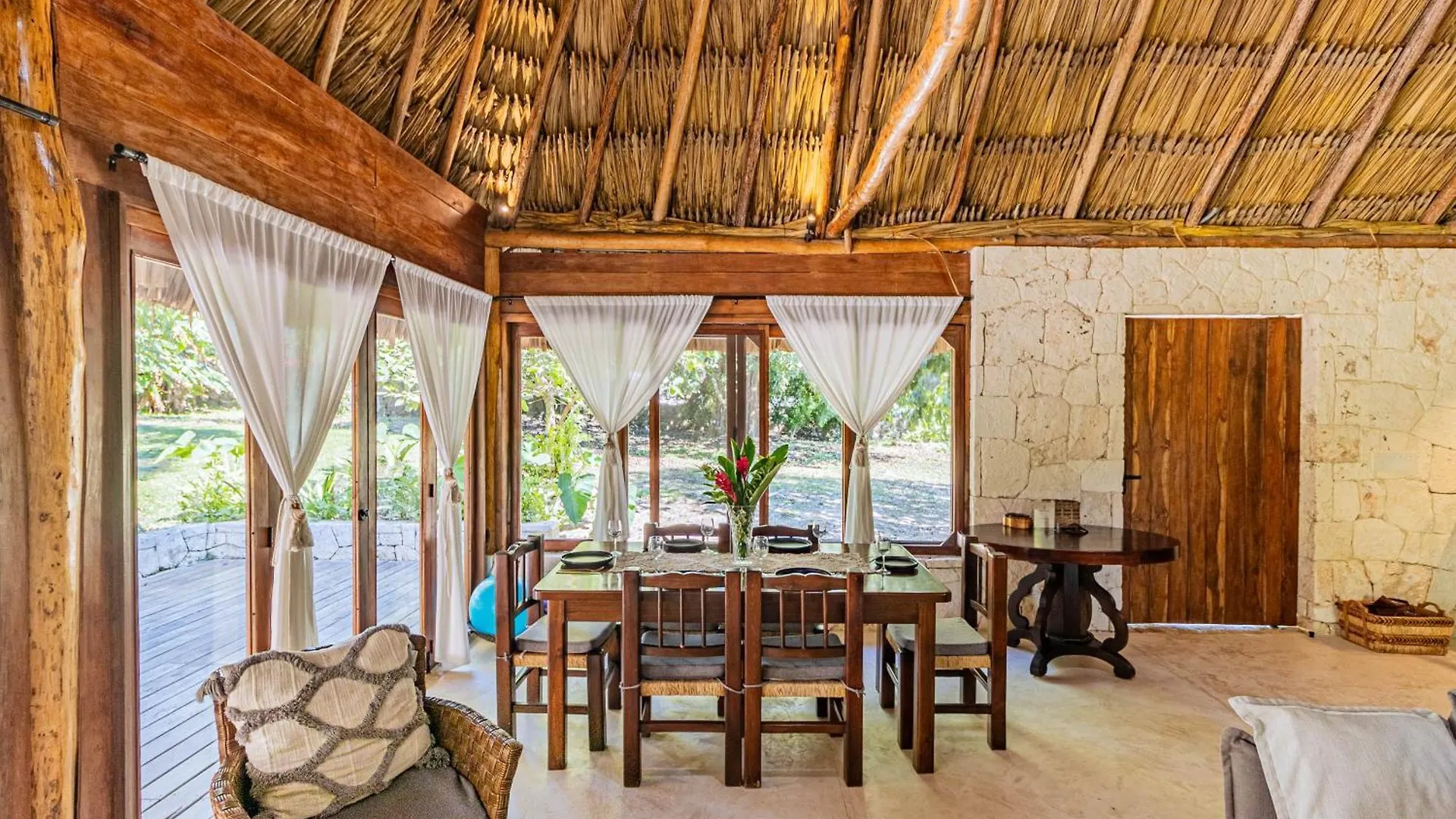 הוילה Casa Laila Cozy House In Bacalar Center בקתה