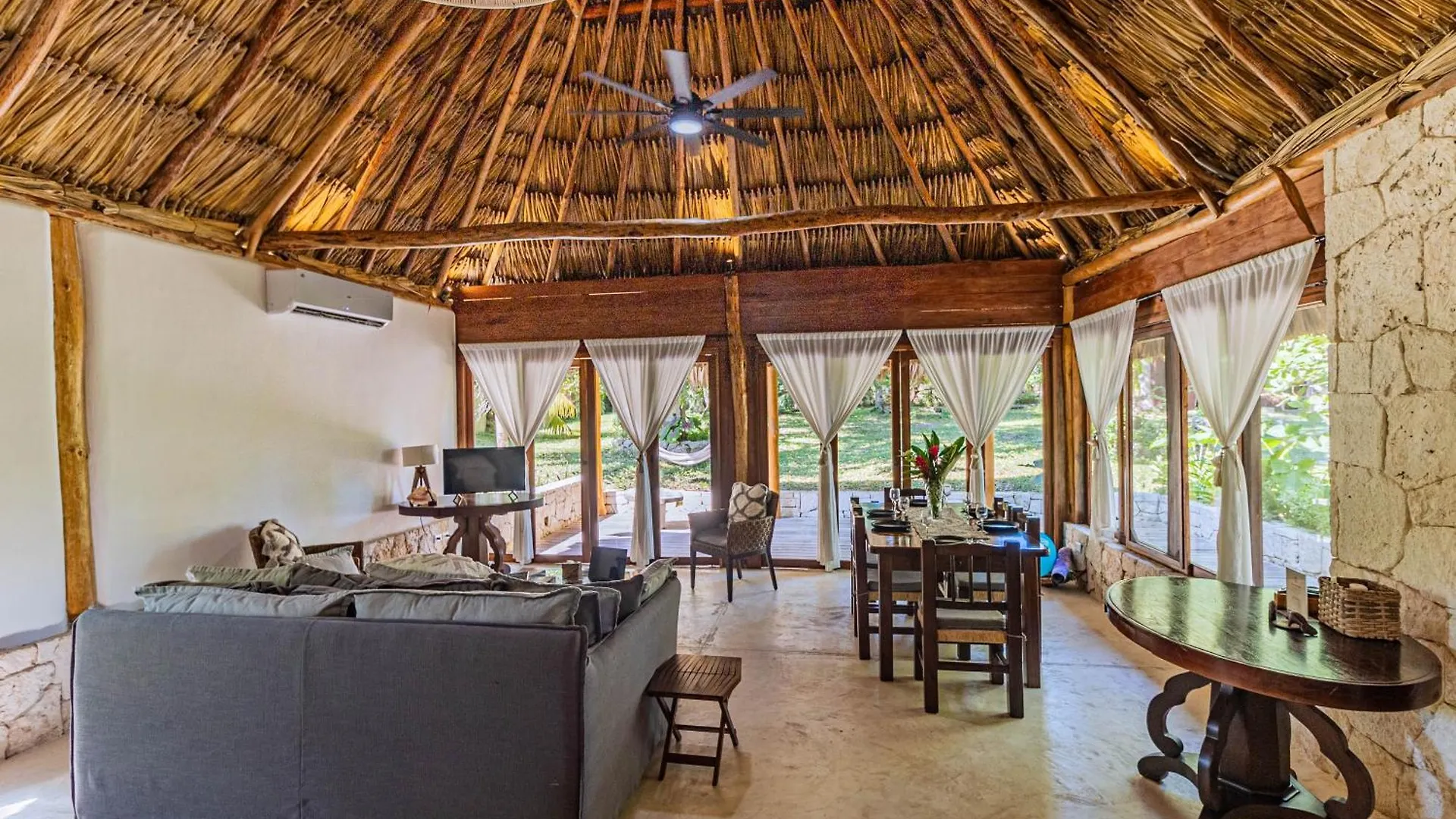 הוילה Casa Laila Cozy House In Bacalar Center בקתה