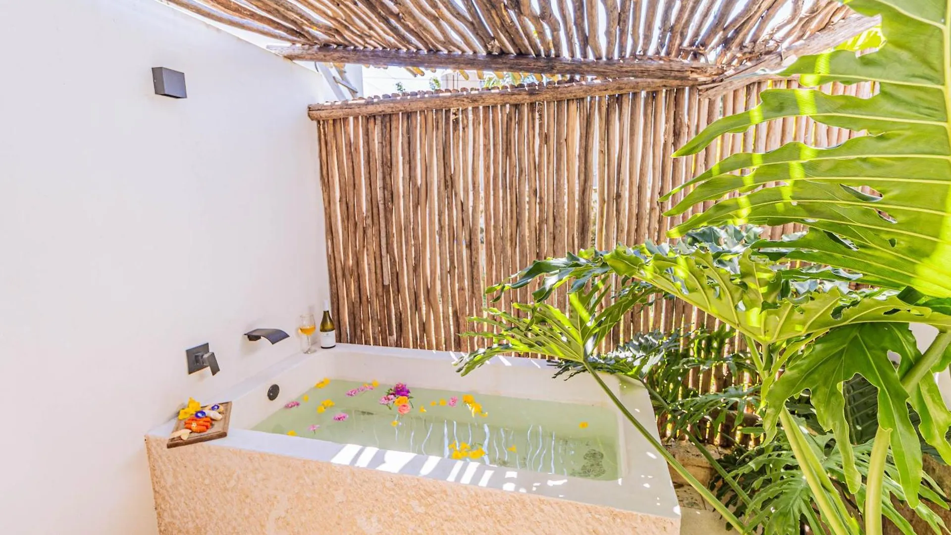בקתה הוילה Casa Laila Cozy House In Bacalar Center